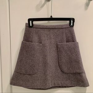 Aritzia wool skirt